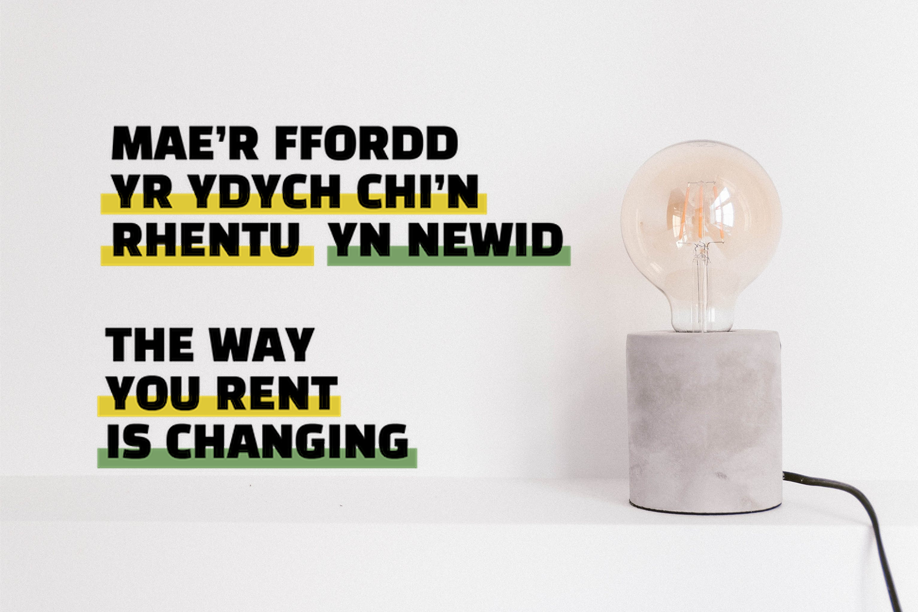 Rhentu Cartrefi: Llywodraeth Cymru yn gohirio'r dyddiad gweithredu