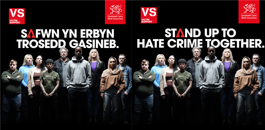 Ymgyrch Mae Casineb yn Brifo Cymru