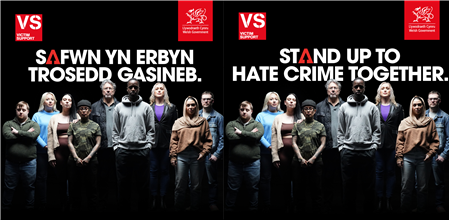 Ymgyrch Mae Casineb yn Brifo Cymru