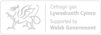Cefnogir gan Lywodraeth Cymru | Supported by Welsh Government